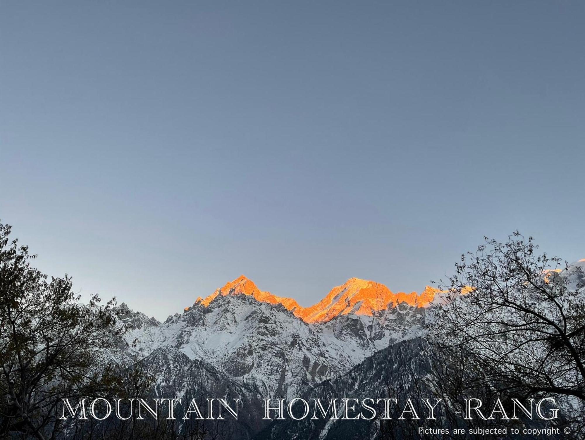Mountain Home Stay -Rang, At Reckong Peo - Kalpa, Near Goyal Motors, Way To Petrol Pump At Itbp Quarters Exterior foto